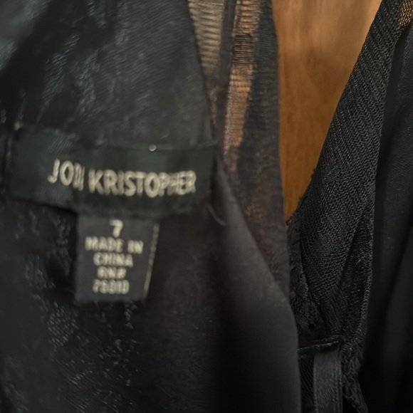 Jodi Kristopher Sequin and Lace Dress - Picture 4 of 6